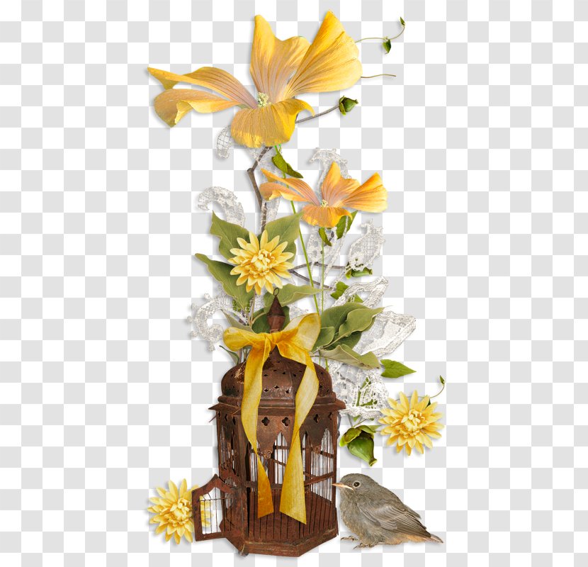 Floral Design Cut Flowers Flower Bouquet Vase - Ornament Transparent PNG