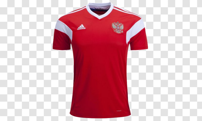 2018 World Cup Russia National Football Team T-shirt Jersey - T Shirt Transparent PNG