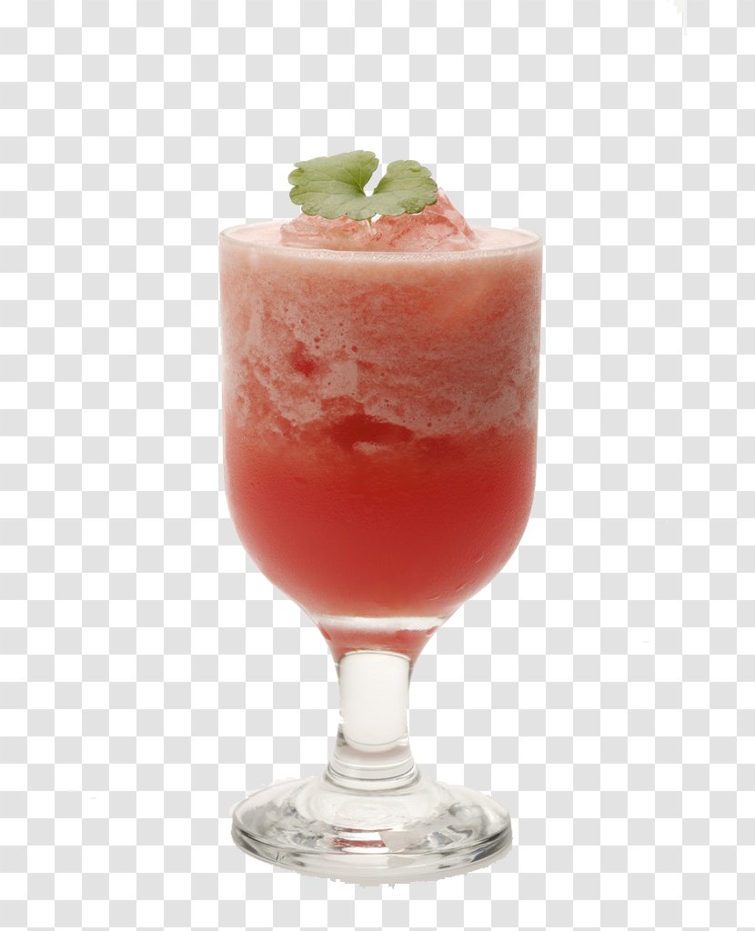 Ice Cream Smoothie Juice Squash Watermelon - Bacardi Cocktail Transparent PNG