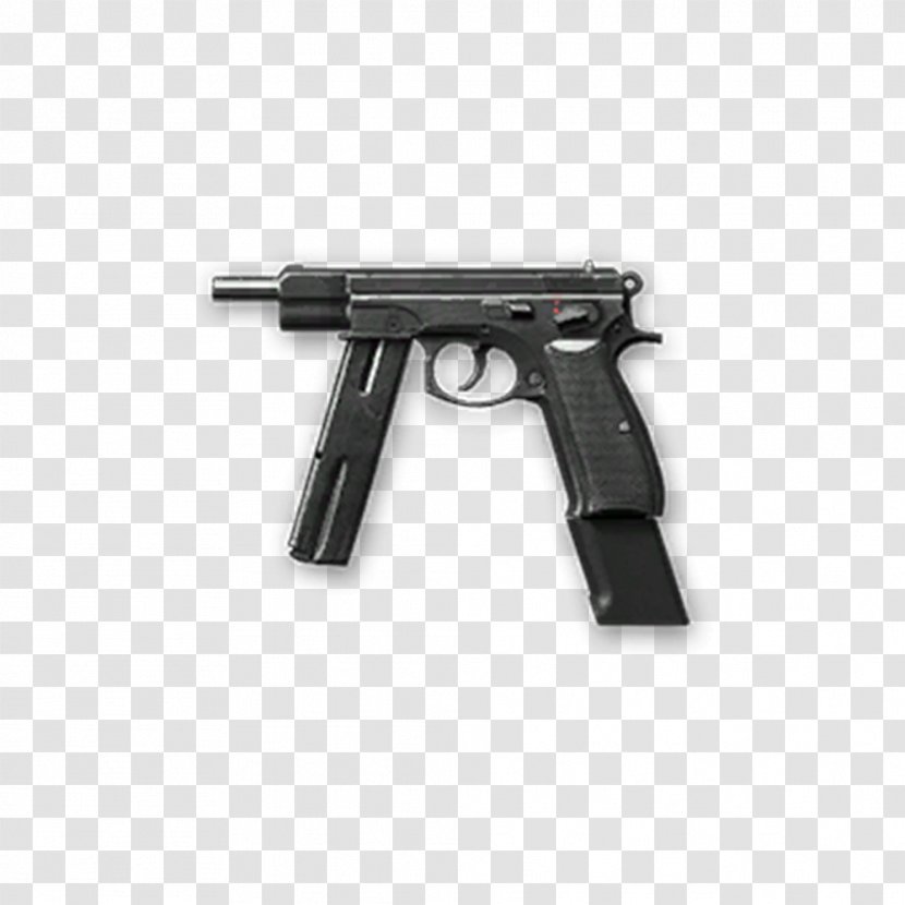 Trigger CZ 75 Warface Firearm Weapon - Frame Transparent PNG