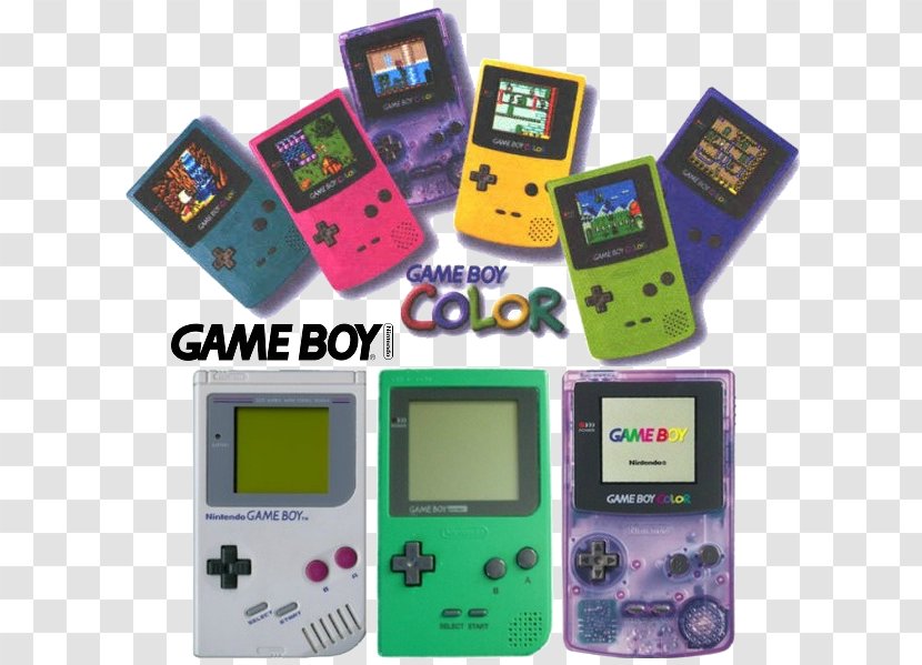 Game Boy Color Advance Video Consoles - Mobile Device - Nintendo Transparent PNG