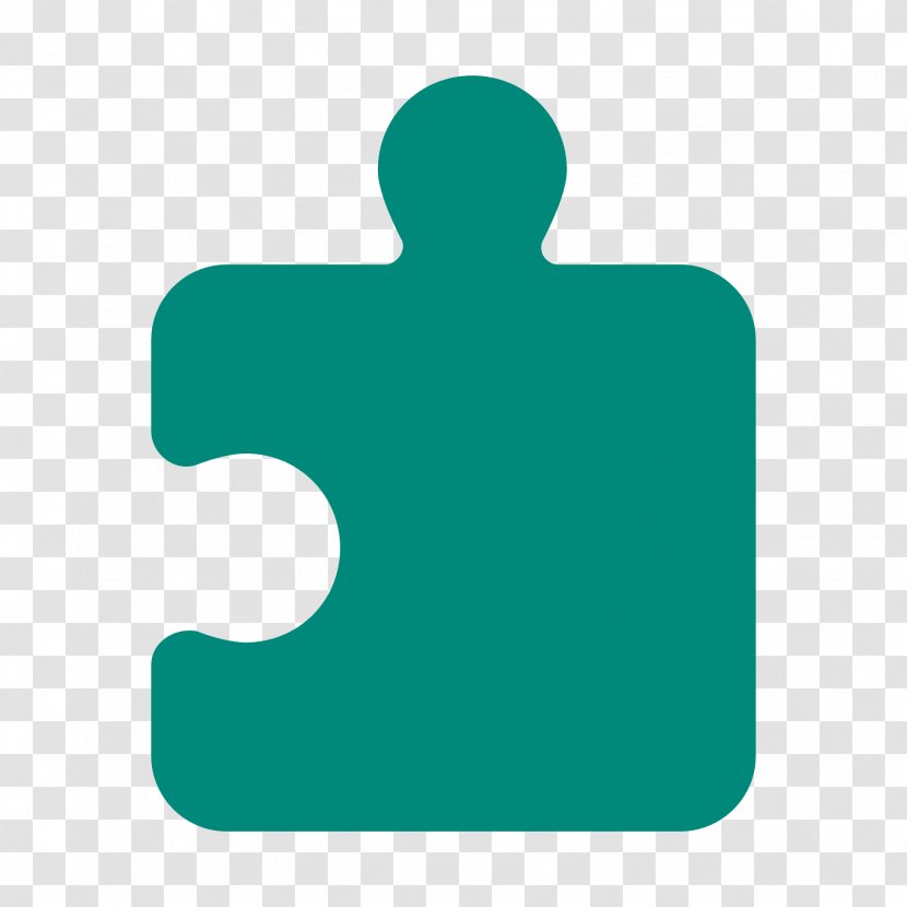 Green Teal Turquoise Logo - Puzzle Pieces Transparent PNG
