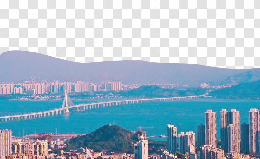 Shenzhen Bay Bridge Port Deep Bay, China Hong Kongu2013Shenzhen Western Corridor - Daytime Transparent PNG