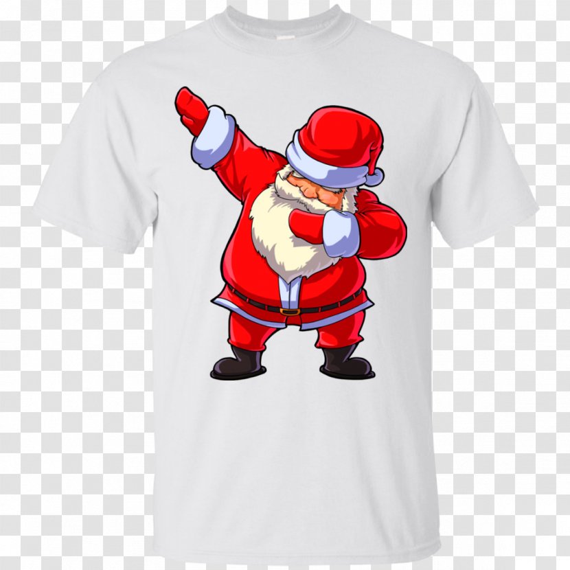 T-shirt Santa Claus Dab Hoodie Christmas - Sweatshirt - Dabbing Transparent PNG