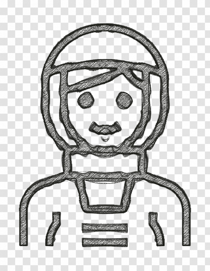 Occupation Woman Icon Astronaut Icon Transparent PNG