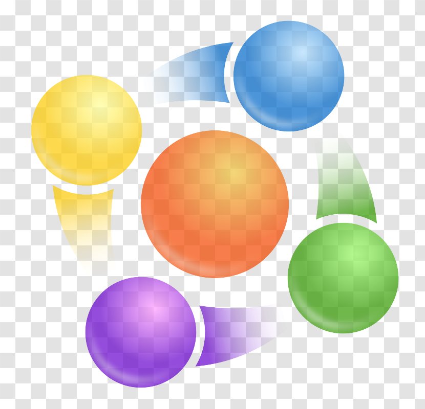 Yellow Circle Sphere Ball Clip Art - Colorfulness - Material Property Transparent PNG