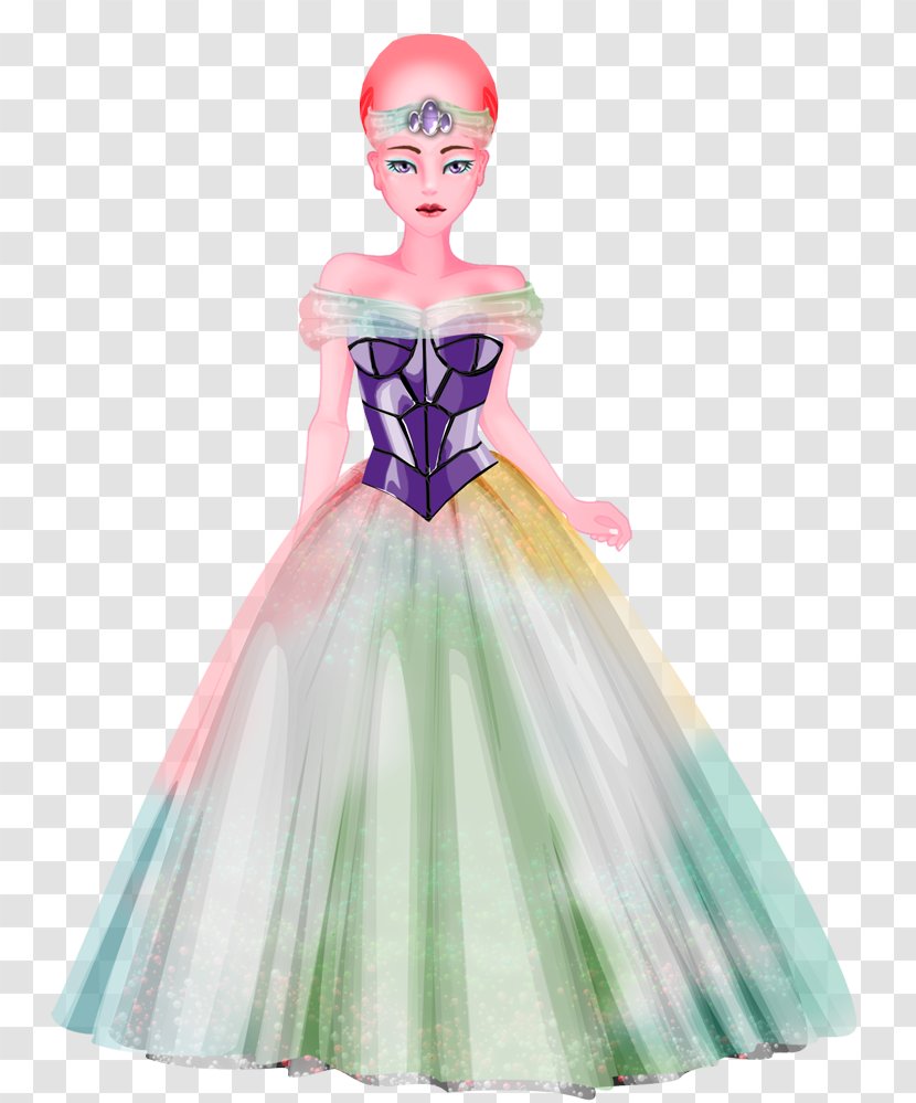 Costume Design Gown Barbie - Fashion - Futur Transparent PNG