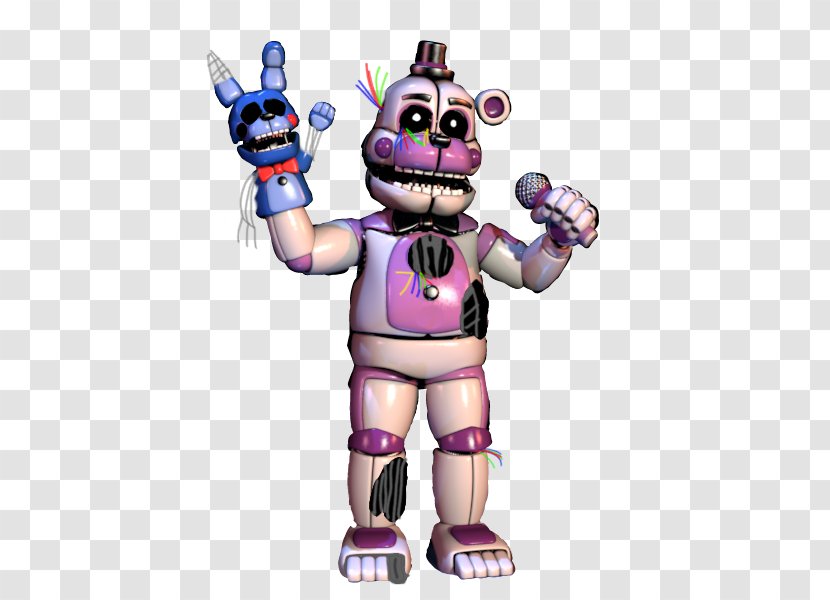 Robot Cartoon - Five Nights At Freddys Sister Location - Style Toy Transparent PNG