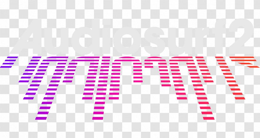 Audiosurf 2 Logo Video Game Brand - Rectangle - Art Transparent PNG