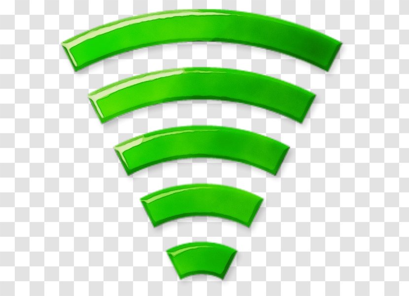 Wifi Logo - Green - Symbol Transparent PNG