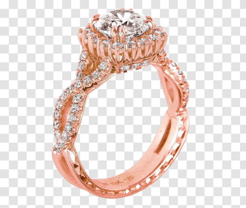 Wedding Ring Body Jewellery Diamond - Creative Rings Transparent PNG