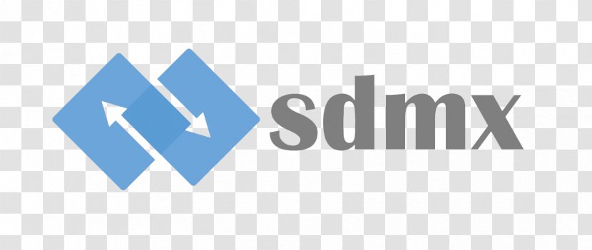 Logo Brand Font Product SDMX - Blue Transparent PNG