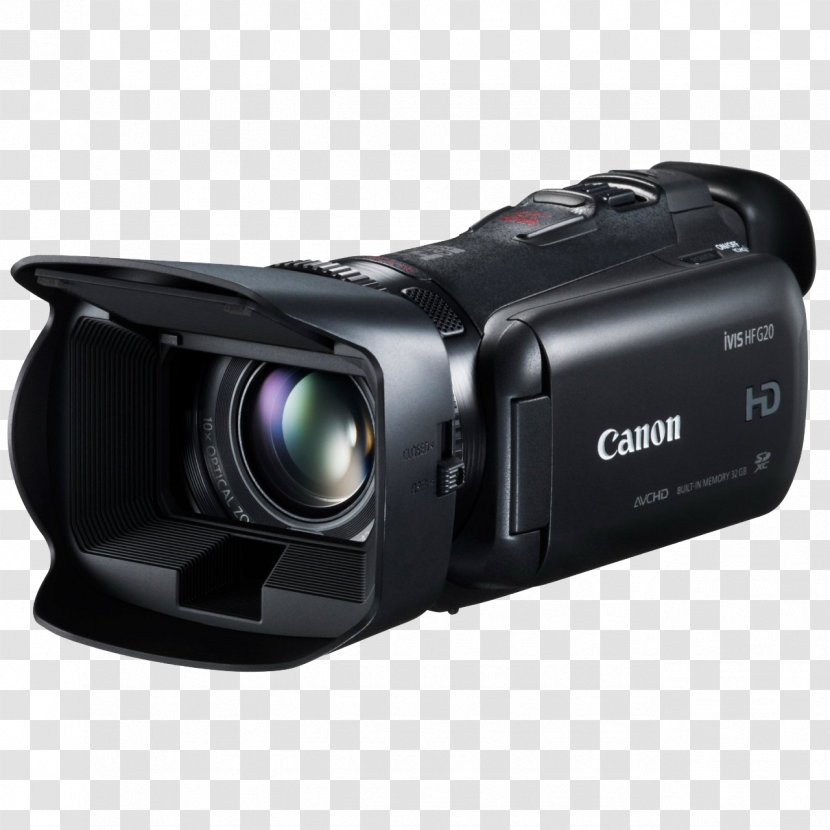 Canon EOS Video Cameras VIXIA HF G20 - Camera Transparent PNG