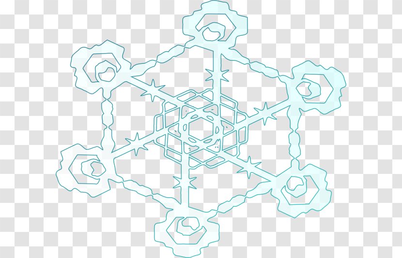 Snowflake Art Clip - Symmetry Transparent PNG