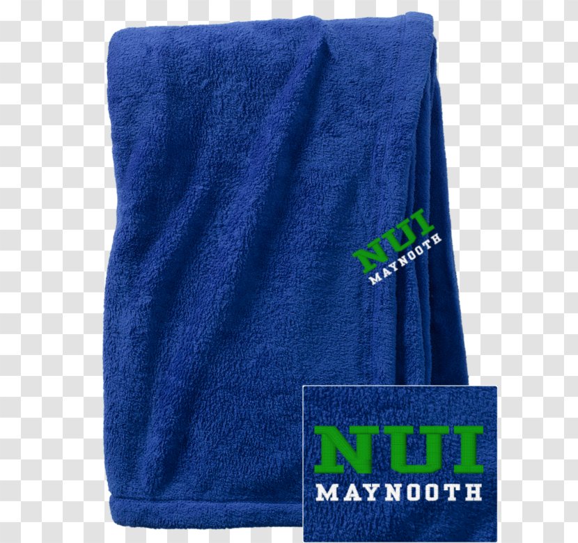 Towel Cobalt Blue Pocket Product - Textile Transparent PNG
