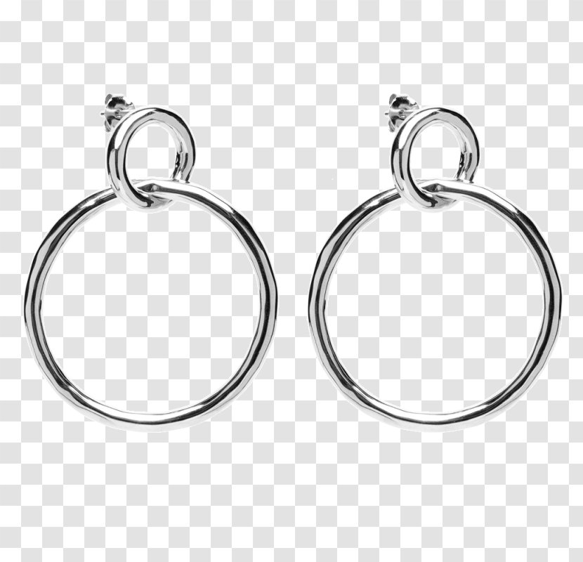 Earring Кафф Jewellery Silver - Charms Pendants Transparent PNG