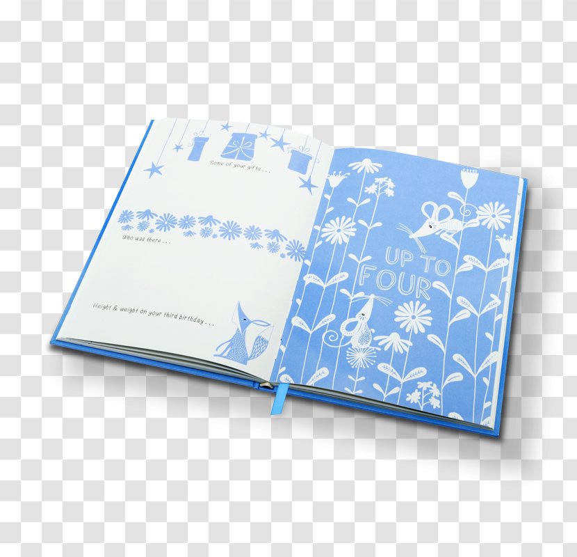 Paper Notebook M Font Product Brand - Blue - Bundle Stationery Transparent PNG