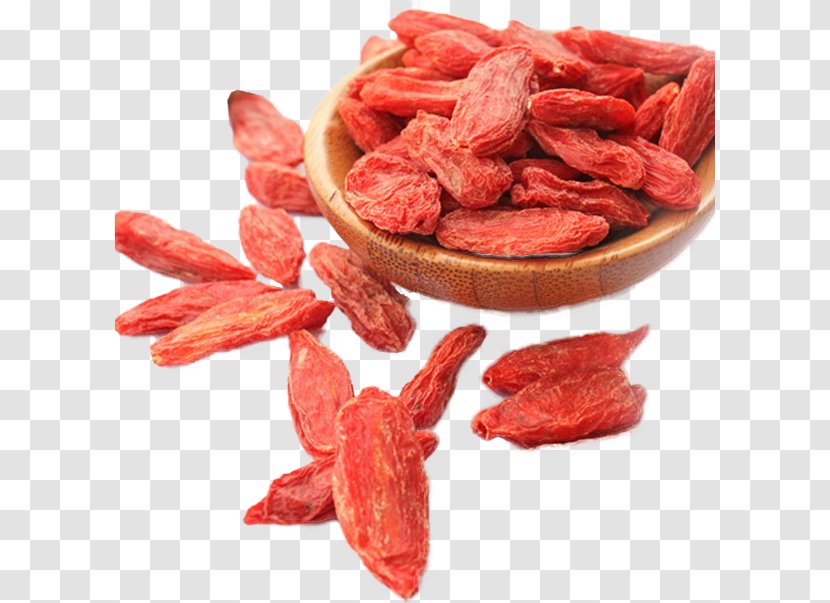 Ningxia Goji Dried Fruit Berry Lycium Chinense - Superfood - Traditional Chinese Medicine Scraping Regimen Transparent PNG