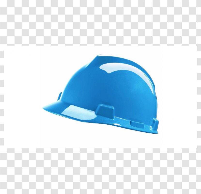 Hard Hats Helmet Blue Mine Safety Appliances Color - Headgear Transparent PNG