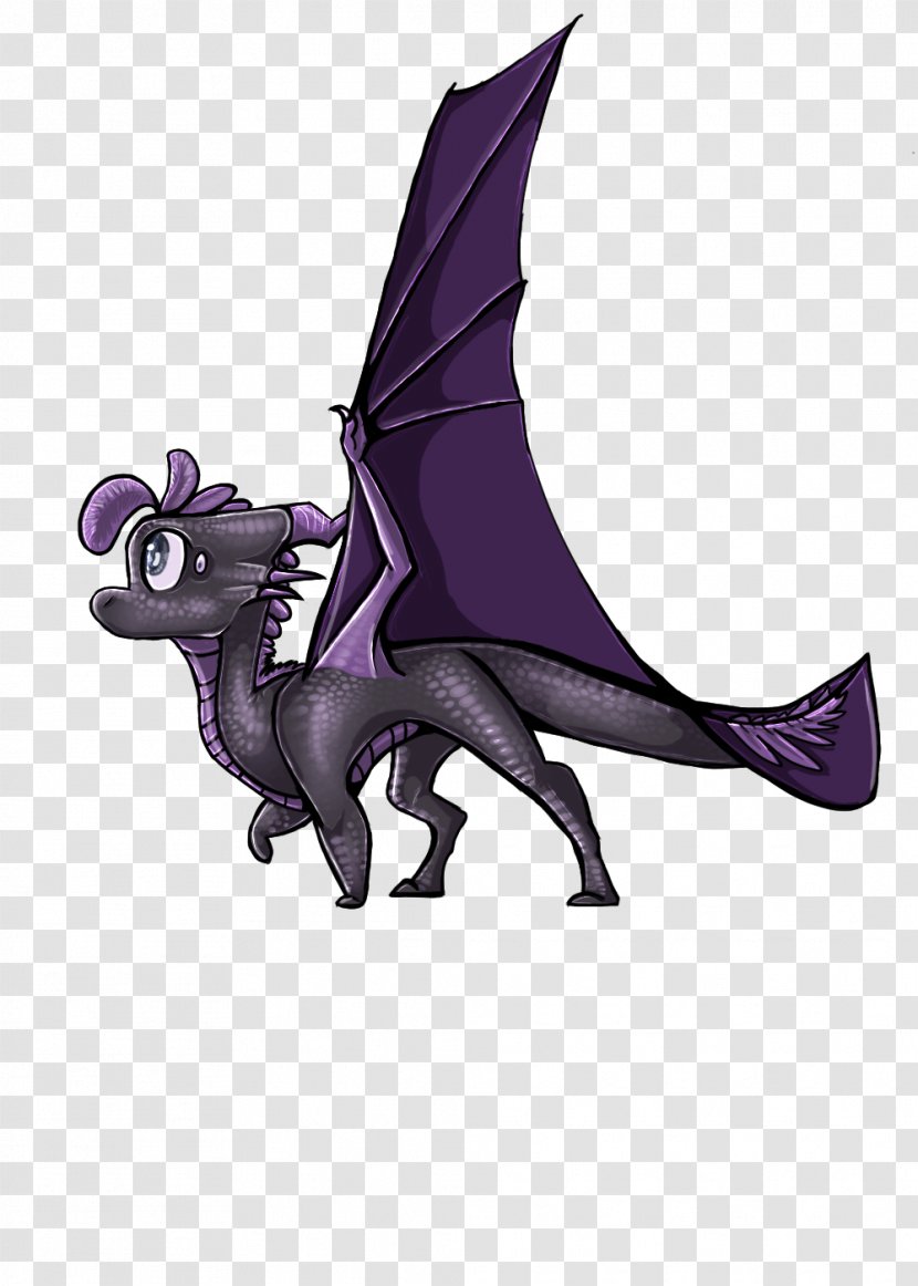 Cartoon Purple Animal - Mythical Creature - Taurus Ac 293 Kt Transparent PNG