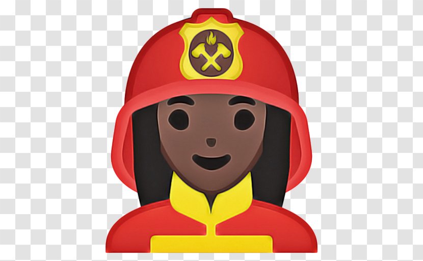 Fire Emoji - Hard Hat - Child Smile Transparent PNG