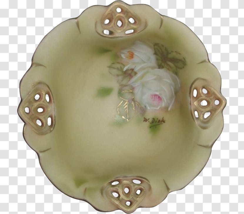 Ceramic - Plate - Hand Painted Ring Material Transparent PNG