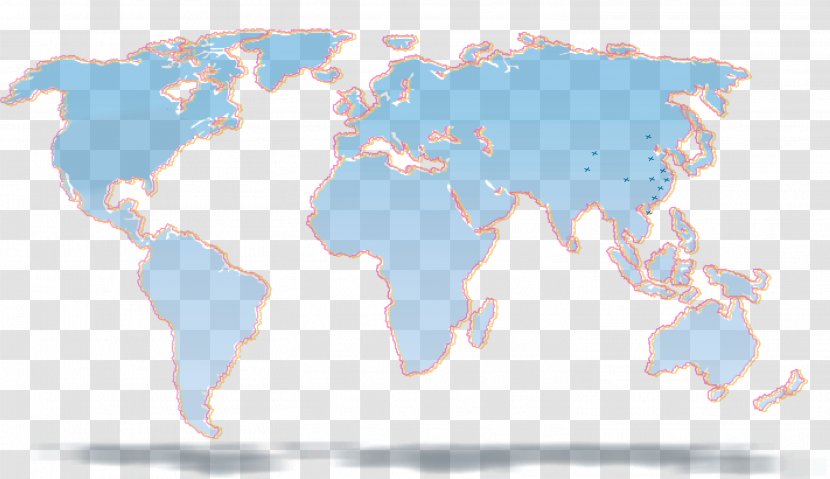 World Map Vector Graphics Wall Decal - Early Maps - Aplication Transparent PNG