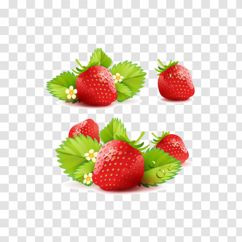 Strawberry Pie Stock Photography Illustration - Berry - Creative Vector Material Transparent PNG