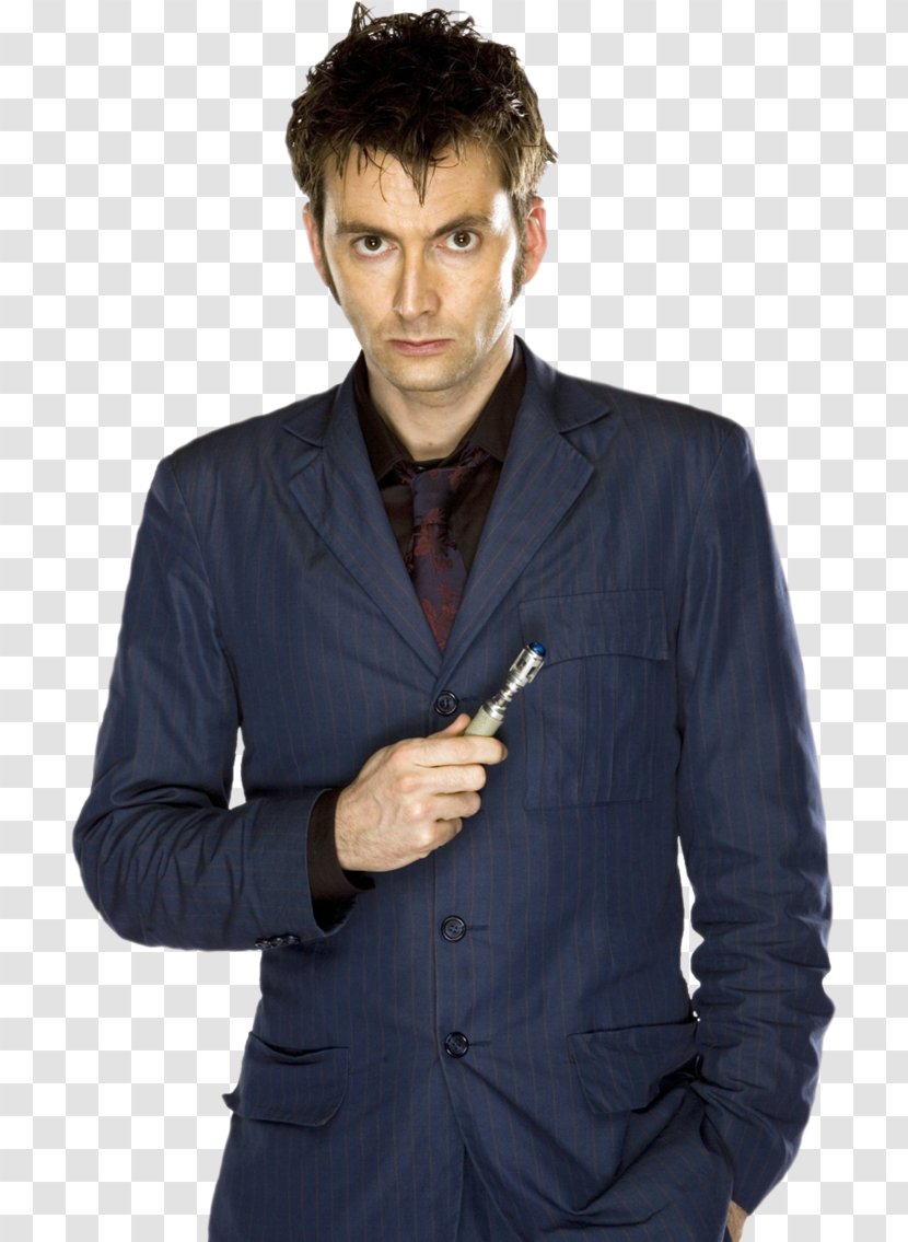 David Tennant Tenth Doctor Who Rose Tyler - Sleeve Transparent PNG