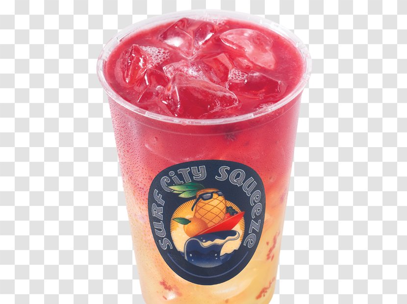 Strawberry Juice Smoothie Slush Lemonade - Nonalcoholic Drink Transparent PNG