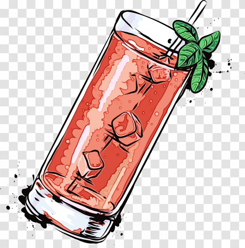 Zombie Cartoon - Distilled Beverage Highball Glass Transparent PNG