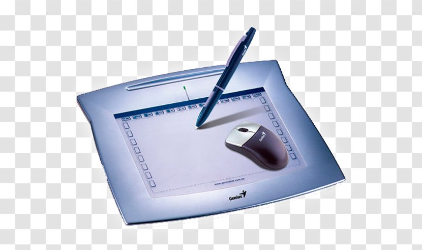 Computer Mouse Digital Writing & Graphics Tablets Genius MousePen 8x6 I608 - Drawing - Lapiz Optico Transparent PNG