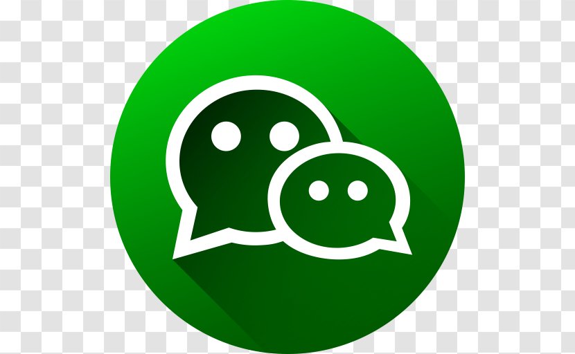 Social Media WeChat Symbol Smiley - Networking Service Transparent PNG