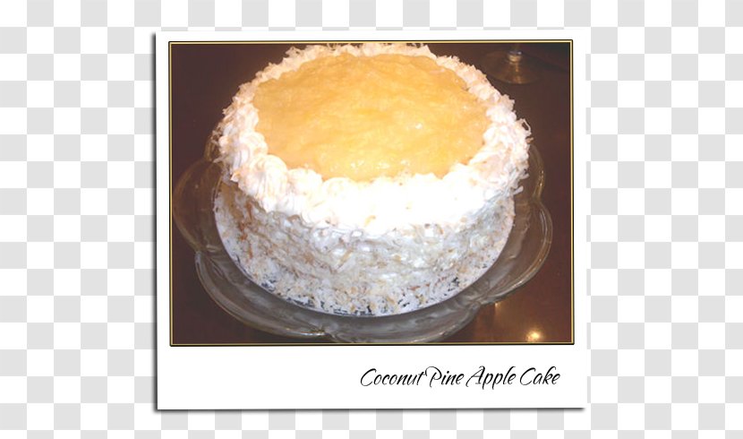 Cheesecake Coconut Cake Torte Buttercream - Food - Pineapple Transparent PNG