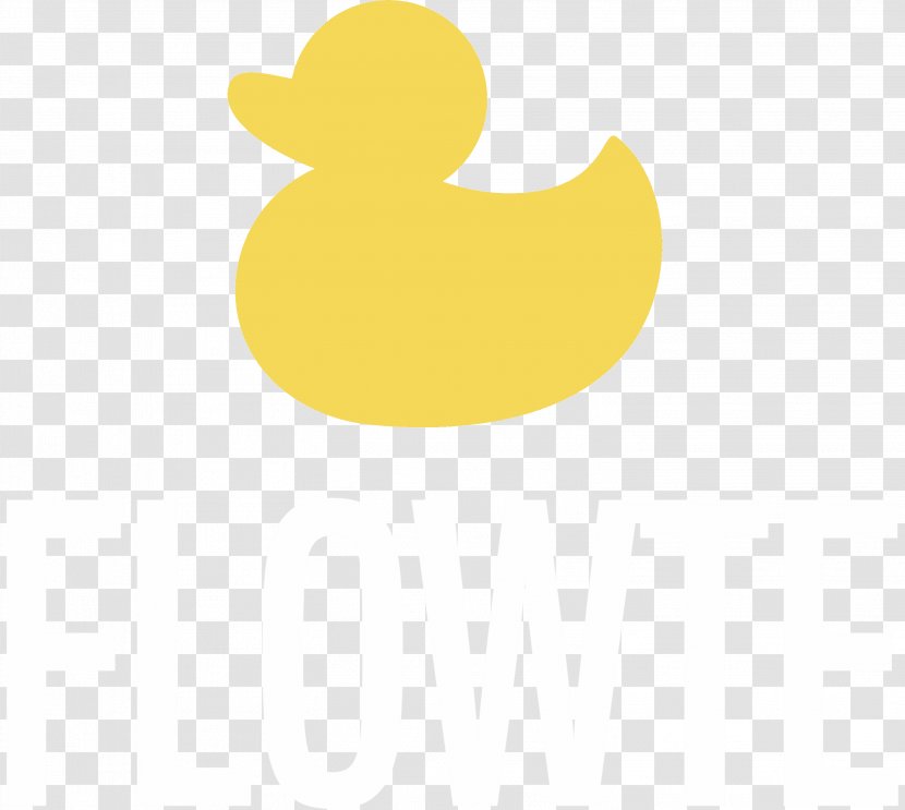 Duck Logo Desktop Wallpaper Font - Yellow Transparent PNG