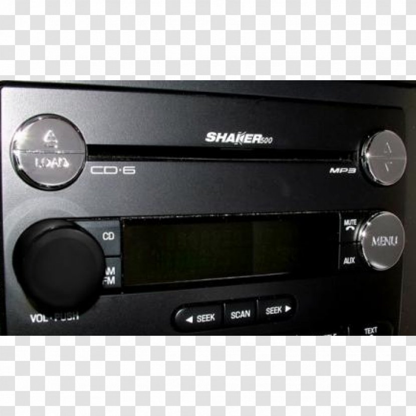 Stereophonic Sound Car Radio Receiver Ford Mustang - Electronics Transparent PNG