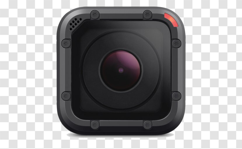 GoPro HERO5 Session Action Camera Black - Lens Transparent PNG