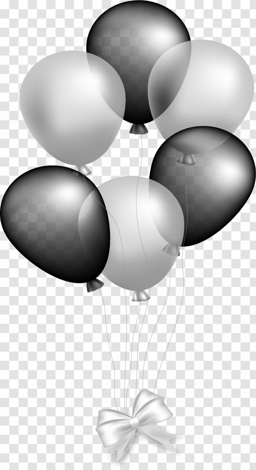 Balloon Adobe Illustrator - Stock Photography - Silver Gray Transparent PNG