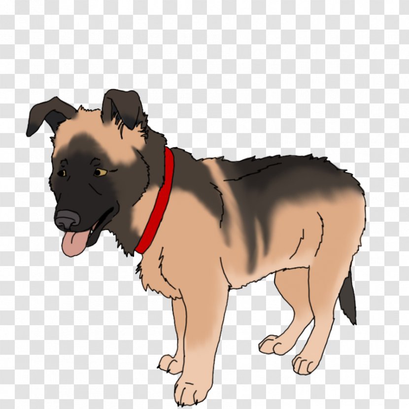 Dog Breed Puppy Leash - Long Hair German Shepherd Transparent PNG