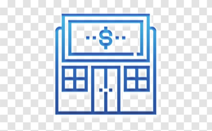 Asset Icon Commerce Loan - Organization - Electric Blue Rectangle Transparent PNG