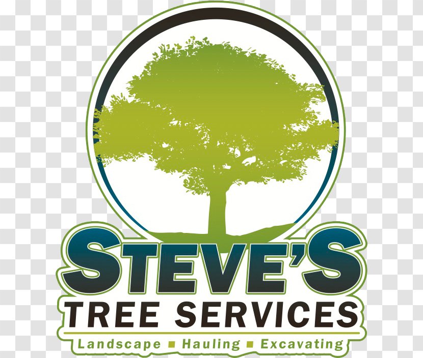 Steve's Tree Services, Landscape, Hauling & Excavating Pruning Stump Grinder Logo - Business Transparent PNG