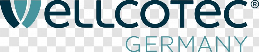 Wellcotec Germany GmbH Logo Text Font Design - Blue Transparent PNG