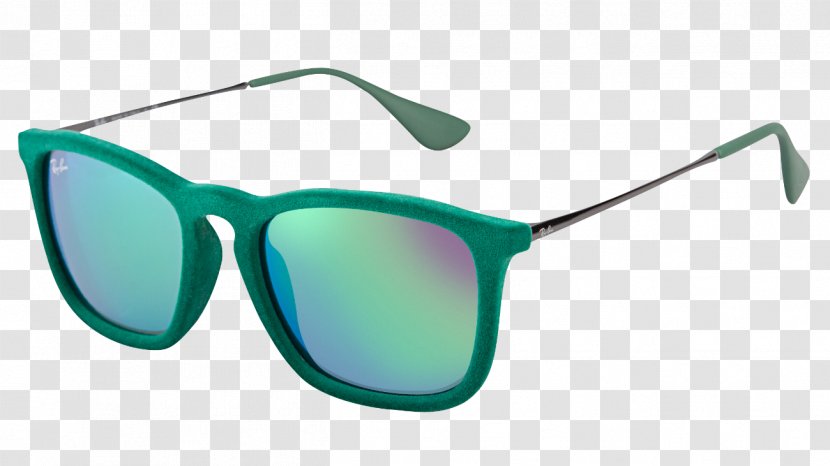 Aviator Sunglasses Ray-Ban Erika Classic Wayfarer - Blue Transparent PNG