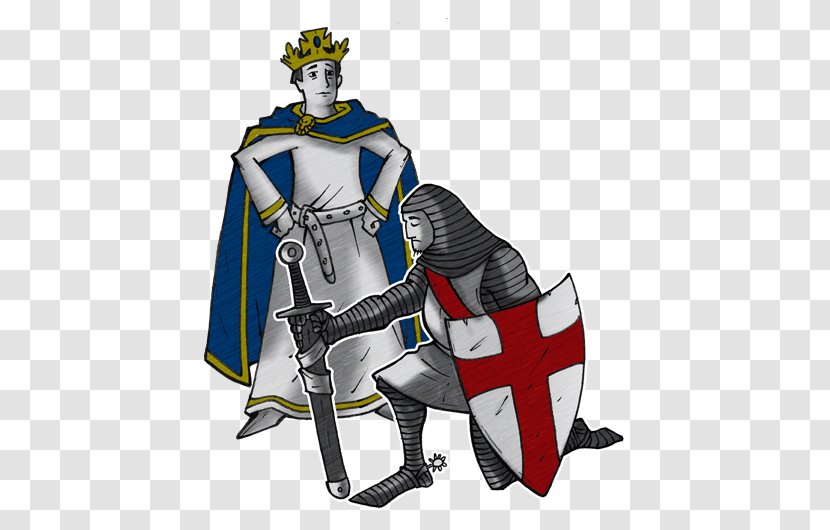 Knight Costume Design Character Outerwear - Norman Conquest Of England Transparent PNG