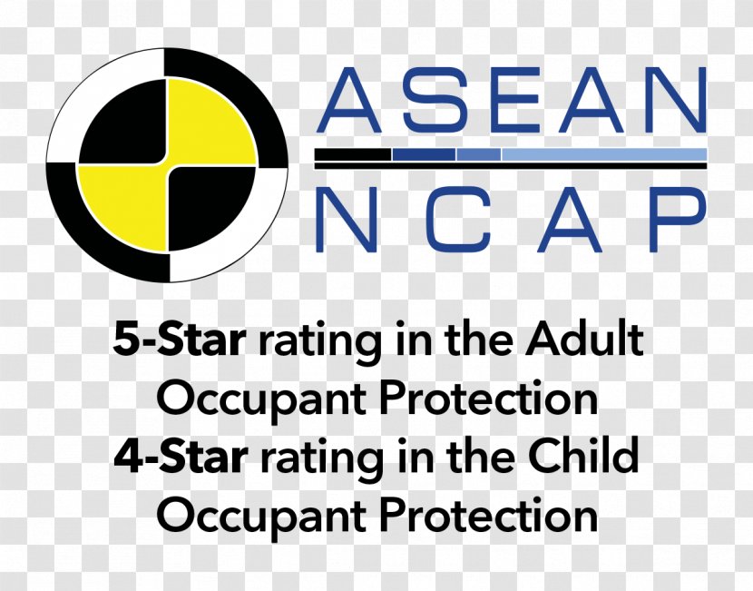 ASEAN NCAP Logo Brand Number New Car Assessment Program - Sign - Line Transparent PNG
