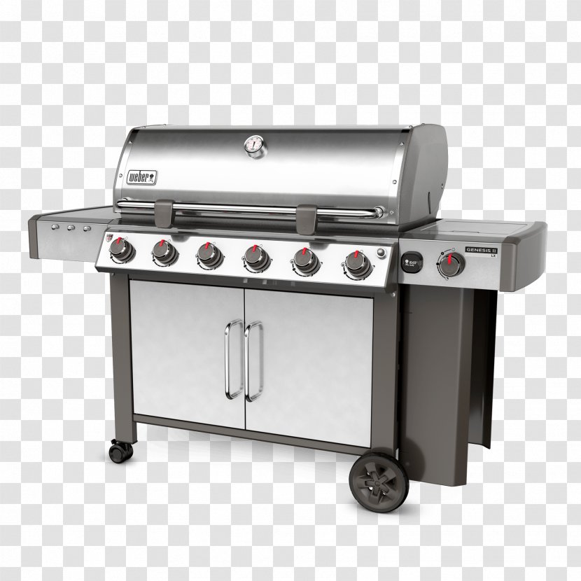 Barbecue Genesis Ii Lx S640 Gbs Inox Weber II LX 340 Weber-Stephen Products Natural Gas - Liquefied Petroleum Transparent PNG