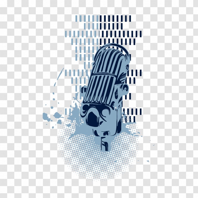 Microphone Drawing Watercolor Painting - Heart - Vector Mic Transparent PNG
