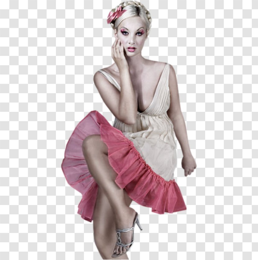 Woman Female Ping Blond - Cartoon Transparent PNG