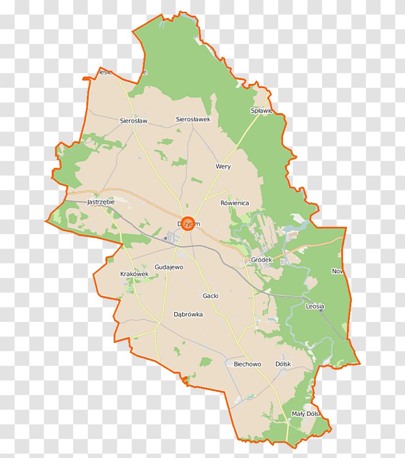 Jastrzębie, Świecie County Gacki, Kuyavian-Pomeranian Voivodeship Leosia Biechówko, Gródek, - Area - Map Locator Transparent PNG