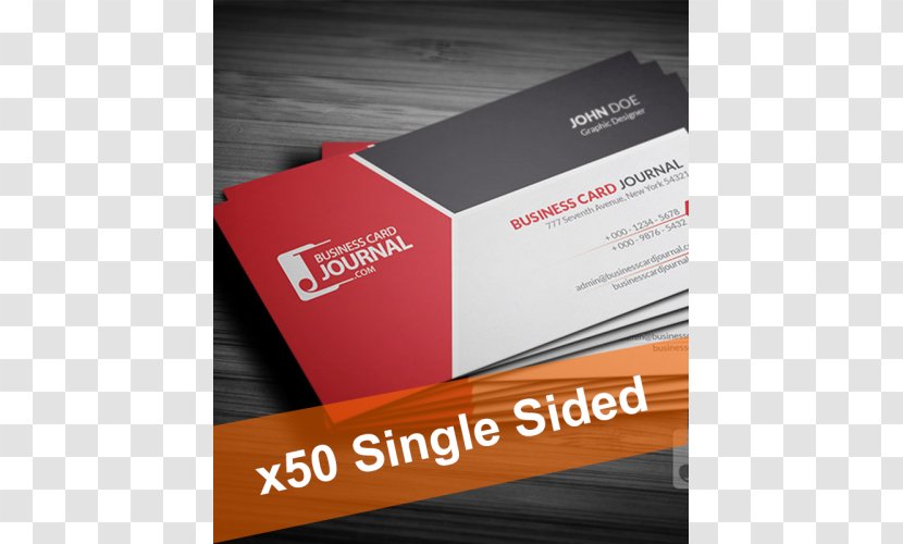 Business Card Design Cards Visiting - Print - Single Sided Transparent PNG